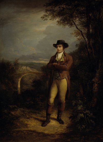 Robert Burns, 1759 by Alexander Nasmyth